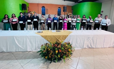 Câmara de Rio Piracicaba homenageia 17 trabalhadores com Diplomas Operário Padrão.